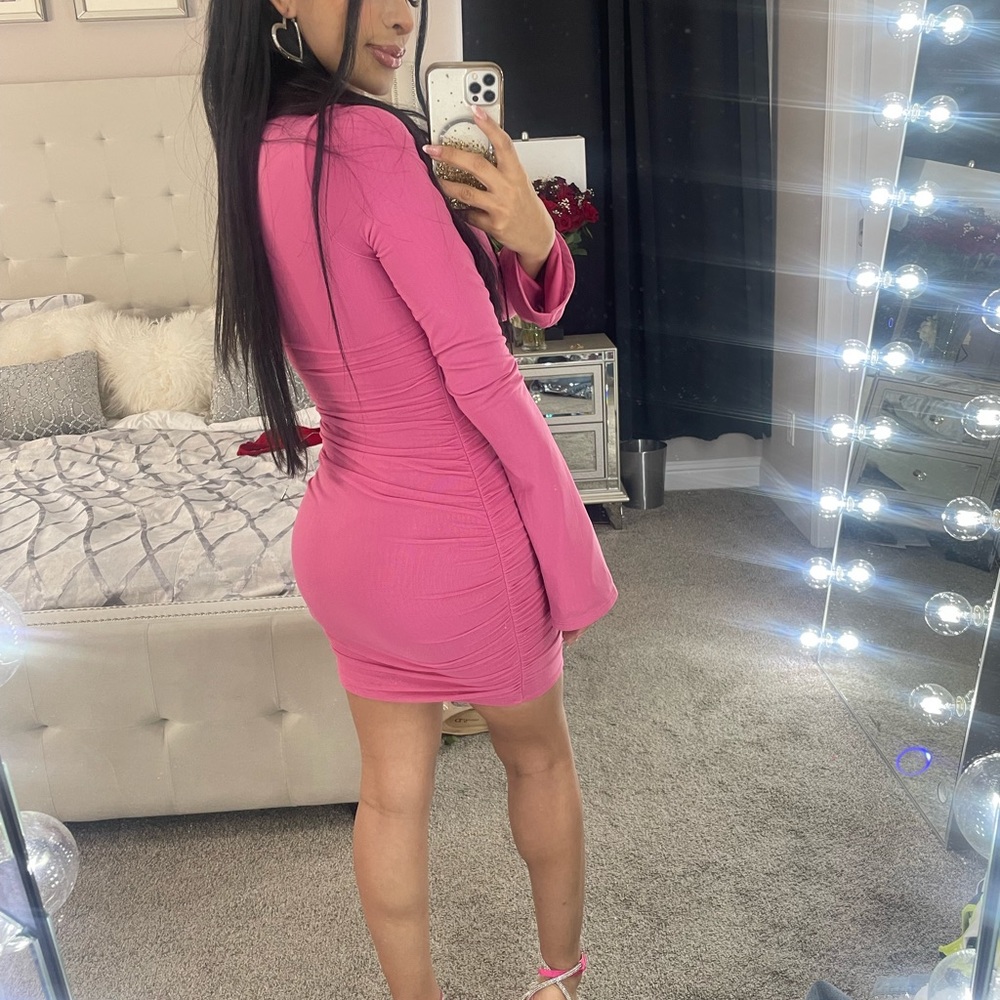 Barbiecore Oh Polly Endlessly Devoted Cutout Mini… - image 2